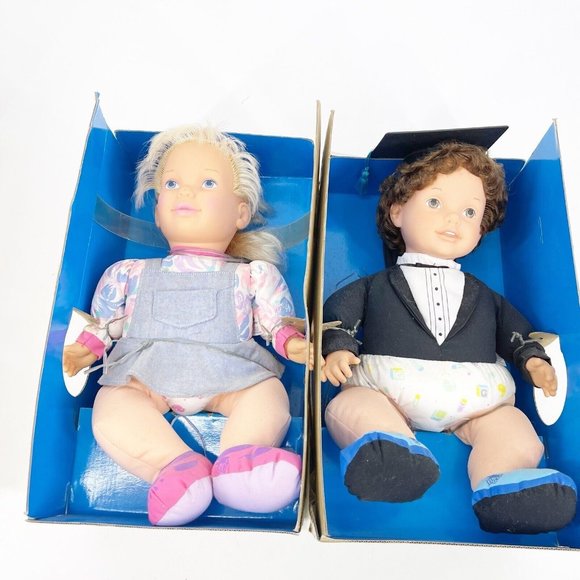 Baby Geniuses Wise-Cracking Sly Sweet Talking Carrie Doll Lot 2 1997 FLAWS READ - Picture 2 of 16